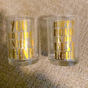 Wine/beer/cocktails glasses